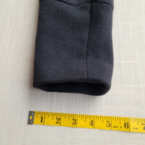 New! J CREW sz 10P 10 Petite Chateau Parka Italian Stadium Wool Black NWT - Picture 11 of 14